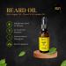 BUMBLE BEE Premium Organic Beard Oil for Men - Argan Olive & Jojoba for Luxurious Beard & Mustache Care - International Shipping Available - Buy Online on SooperMarket.com