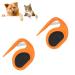 PET Knotting Comb 2024 NEW DEFORT MEAR CAT CAT Hair Knot 3-in-1 multifunction massage hair removal comb for removal of matted and loose hair (2PCS-C)