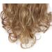 SILK-CO Long Curly Wavy Clip in Hair Extensions - 24 Synthetic Heat Resistant, 8 Pcs Full Head, 18 Clips, Light Brown&Blond - Buy Online on SooperMarket.com