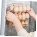 OSALADI Kitchen Accessories 3pcs Egg Storage Box Egg Holder for Fridge Eggs Egg Holder for re-usable - Buy Online on SooperMarket.com