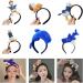 JSGHGDF 3D Animal Hairhoop Christmas Party Girl Face Washing Kids Funny Headpieces Sq - Buy Online on SooperMarket.com