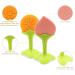 5 PCS Soft Fruit Baby Teething Toys | Silicone Teethers for Infants 0-12 Months | Freezer Safe Teething Set by Bagvhandbagro - Buy Online on SooperMarket.com