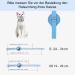 Leather Airtag Cat Neck Band - Adjustable Reflective GPS Collar for All Cat Sizes - Anti-Losing Tracker Case (Blue XS 19-26cm) - Buy Online on SooperMarket.com