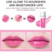 AOOWU Tinted Plumping Lip Oil | Long-Lasting Hydrating Lip Gloss - Raspberry Red - Buy Online on SooperMarket.com