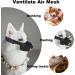 Best Dog Muzzle for Small & Medium Dogs - Prevent Biting Barking & Chewing | Breathable Nylon Design Soft Adjustable Fit - Buy Online on SooperMarket.com