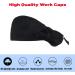YUESUO Cotton Working Cap with Adjustable Ponytail Ribbon Tie Back - Black, One Size - Buy Online on SooperMarket.com