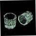 Manicure Bowl 2pcs Dappen Dish for Acrylic Nails Clear Glass Acrylic Nail Monomer Liquid Bowl Acrylic Powder Holder Acrylic Glass Jar Dampen Dish Liquid Cup - Buy Online on SooperMarket.com
