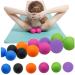 Healvian Pilates equipment 2st massage ball lacross ball muscle roll back roll Yoga ball Double ball massage globe ice hockey scroll wheel double massage ball