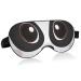 Haskirky Light Blocking Eye Mask Breathable and Adjustable Adult Men and Women Travel on Business Trips Yoga Meditation Light Smooth Comfortable Eye Mask Office Deep Sleep Goodies Panda Big Eyes