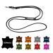 Dog liner Small dogs / large dogs 2m / 2.40m / 2.80m / 3.50m / 5m Double linen adjustable (2m x 8mm black) 2m x 8mm black