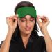 Haskirky Light Blocking Eye Mask for Deep Sleep - Adjustable & Breathable for Men and Women - Ideal for Travel, Meditation, Yoga, and Office Use - Buy Online on SooperMarket.com