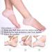 JIAHAO 4x Foot Protector - Gel Heel Cushion Pads & Moisturizing Socks for Ultimate Comfort | International Shipping Available - Buy Online on SooperMarket.com