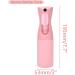 Continuous Spray Bottle 6.8oz/200ml Pink - Refillable Ultra Fine Misting Sprayer for Hairstyling, Cleaning, Salons & More - Buy Online on SooperMarket.com