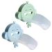 BESYLO WATER HAHN Extender for children 2PCs extender tap extension sink handle extender for baby children hands wash bathroom accessories (blue + green)