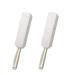 DDLuck 2 Pack pumice stone cleaning stone with handle toilet bowl cleaner spots and hardwater ring remover rust grill cleaner for kitchen/bathroom/pool/household cleaning 2 pack white