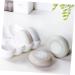 minkissy 2 Sets travel bottle Refillable Lotion Jar small lotion jar travel cosmetics dispenser sealing lotion container Airless Pump Jar travel size containers pp portable cream white - Buy Online on SooperMarket.com