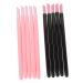 minkissy 2 Sets Nail Quartz Pen Nail File Nail Buffering File Cuticle File Manicure Nail Care Tools Nail Sanding Buffer Fingernail Buffers Files Cuticle Pusher Pp Multifunction Sanding Pen