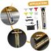 Angoily 2 Sets Oil Head Stainless Steel Man Beard - Buy Online on SooperMarket.com