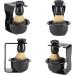 Professional Men s Shaving Brush Set - 3PCS Grooming Kit with Stand Holder & Bowl | Premium Quality Bristles for Customized Shaving Experience - Buy Online on SooperMarket.com