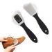 2Pcs Premium Quality 4 Sided Suede Brush for Shoes Multipurpose Matte Suede Shoe Brush Suede Nubuck Leather Shoe Cleaning Brush Stain Removal for Cleaning Shoes/Boots Luxury Leather Care