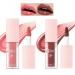 Petansy Magic Color Changing Lip Oil V2 Shimmery Glitter Lip Gloss Set 2 Pack High Shine Lip Glow Long Lasting Moisturizing Syrupy Gloss (2Packs) (B 2pcs)
