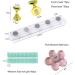 10pcs Acrylic Nail Art Display Stand with 3 Bases Nail Art Holder Base Crystal Nail Art Stand Magnetic for Nail Art Skills Practice Stand DIY Nail Art Nail Art Tools Art Salon Gold - Buy Online on SooperMarket.com