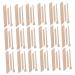 Ipetboom 150pcs Wax Stick Hair Removal Tool Applicator Wooden Make