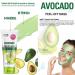 Epielle Avocado Peel Off Face Mask - Nourishing & Moisturizing with Avocado & Green Tea - Deep Pore Cleansing & Blackhead Remover - 6.0 fl oz (2 Pack) - Gift for Her - Buy Online on SooperMarket.com