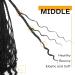 BOHOBABE 12 Short Bohemian Box Braids Crochet Hair with Curly Ends - 8 Packs Crochet Box Braids (1B) - Buy Online on SooperMarket.com