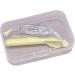 OUEYFER Soft Silicone Shovel Tweezet Set for Easy Contact Lens Insertion & Removal - Portable Gray Organizers & Accessories - Buy Online on SooperMarket.com