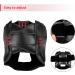 GROOFOO PU Leather Boxing Headgear for Kids and Adults - Ideal for Training, Kickboxing, MMA, Muay Thai, Sparring - Martial Arts Helmet for Karate and Taekwondo - Black (Large) - Buy Online on SooperMarket.com