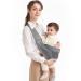 Summary baby mumgaroo baby carrier newborn from birth on the go multifunctional for babies from 0 to 36 months toddlers up to 15kg (gray)
