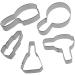Foose Diva Cookie Cutters 5 Piece Set - Nail Polish, Mirror, Hair Dryer, Lipstick, Hair Brush - Made in USA - Buy Online on SooperMarket.com