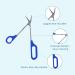 Long Handled Stainless Steel Toenail Clippers for Seniors - Precision Ingrown Toenail Scissors for Thick Toenails - Buy Online on SooperMarket.com