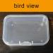 Wotermly 20pcs Mini Storage Containers - Clear Plastic Boxes with Hinged Lid for Beads & Tiny Items - Size B 20 Pieces - Buy Online on SooperMarket.com