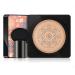 Hudhow's Foundation Mushroom Head - natural concealer beauty cream |Air Cushion Foundation BB Cream Concealer moisturizing light make-up base natural color (nature)