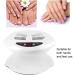 Buy Intelligent Hot & Cold Air Nail Dryer - 400W Gel Nail Lamp with Sensor | Compact Manicure Tool (White) - Fast International Shipping! - Buy Online on SooperMarket.com