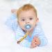 Vesone Pacifier Clips | Universal Pacifier Holder & Toy Leash for Boys & Girls | Essential Teething Toy Attachment - Buy Online on SooperMarket.com