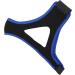 Adjustable Breathable Anti-Snoring Chin Strap - Black with Blue Edge - Buy Online on SooperMarket.com