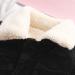 Volunboy Toddler Corduroy Sherpa Jacket - Black, 3-4 Years - Cozy Fleece Lining, Button Down, Warm Outwear for Baby Boys Girls - Buy Online on SooperMarket.com