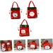 KOMBIUDA Pouch 3pcs Christmas Bag Candy Bags Christmas Packaging Bags Sack Bags Cute Storage Bags Drawstring Pouch - Buy Online on SooperMarket.com