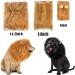 Lion Mane For Dog Lion Mane Costume For Dog Lion Mane For Dogs Large Dog Lion Mane Black Realistic Lion Mane Wig For Head Circumference 6/11/14.5inch (coffee M-11inch) M-11inch coffee - Buy Online on SooperMarket.com