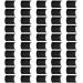 50 Pack Ink Pad Smudge Sponge Daubers Finger Sponge Plastic Sponge Round Head Blending Tool Special Tool for Manicure Grooming Manicure Tool Acrylic Nail Kits (Black) - Buy Online on SooperMarket.com