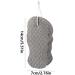 Super Soft Exfoliating Bath Sponge - Gentle Dead Skin Remover & Shower Brush for Adults Children & Pregnant Women - Grey - Buy Online on SooperMarket.com
