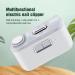 2 in 1 Electric Nail Clipper Nail Polisher Automatic Toenail Clippers USB Rechargeable Fingernail Clipper Cutters for Men Women Children Seniors - Buy Online on SooperMarket.com