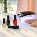 Bluesky LED UV Gel Nail Lamp 6W | Portable Mini Travel Gel Polish Dryer with Timer | USB Cable Included - Buy Online on SooperMarket.com
