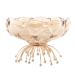 Fruit Basket Bowl Crystal Glass Fruit Bowl Chinese Retro Handmade Transparent Geometric Candy Bowl Home Living Room Kitchen Desktop Decor Fruit Dish Fruit Bowls (Size : C)