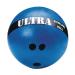 Unbreakable Rubber Ultra Bowling Ball. Hollow 8.5" Rubber Ball with Two Sets of Finger Holes for All Ages. Designed for use with Plastic Pins. Perfect for PE Class, Basements and Driveway Bowling.