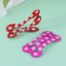 STOBOK 20pcs Mini Pet Hair Clip Bone-Shaped Snap Bows for Dogs and Cats - Grooming Topknot Bows for Parties and Birthdays - Random Color - Buy Online on SooperMarket.com