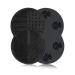 Norate Makeup Brush Cleaner Set - Silicone Cleaning Mat & Cleanser for Brushes and Tools | Stocking Stuffers for Women - Black - Buy Online on SooperMarket.com